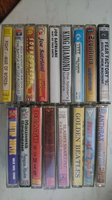 Кассеты аудио разные