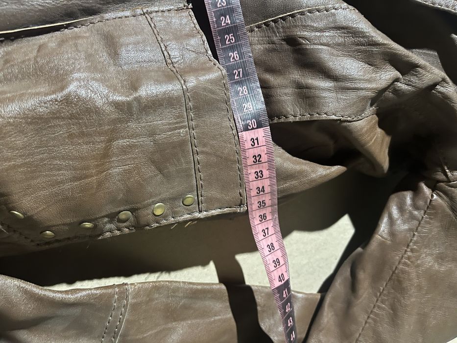 Ретро кожанка 2000х женская