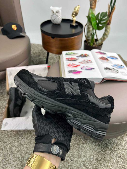 !ТОП! New Balance 2002R Protection Pack All Black 36-45 nb нб