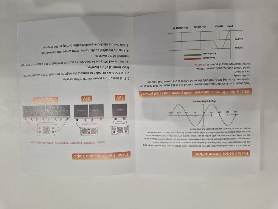 Інвертор Houli 5000w з чистою синусоїдою