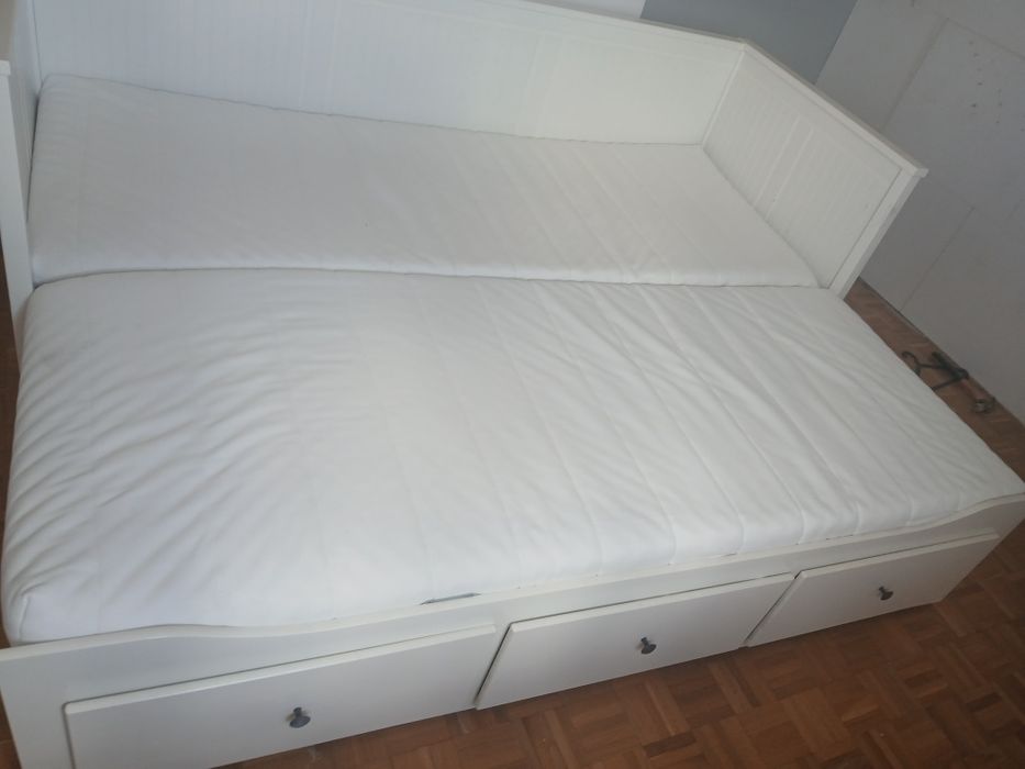 Sofa cama ikea com dois colchões