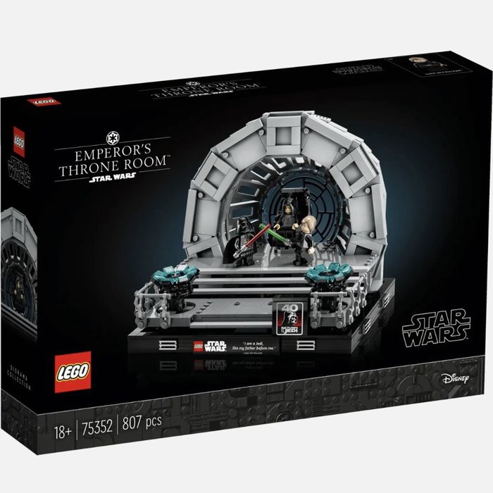 LEGO Star Wars 75352 Emperor’s Throne Room Diorama