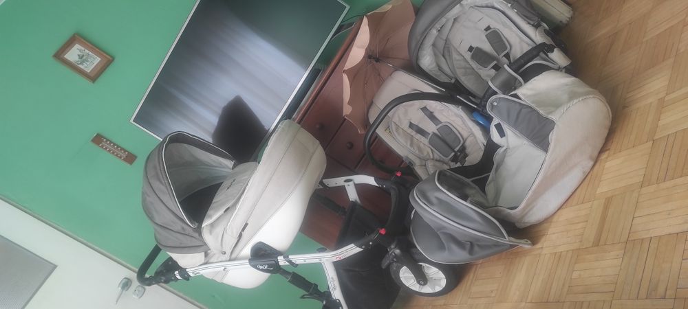 Wózek dziecięcy 3w1 Milu Kids