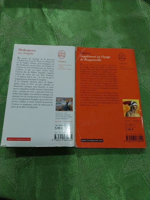 Lote de 2 livros literatura clássica. Portes incluídos