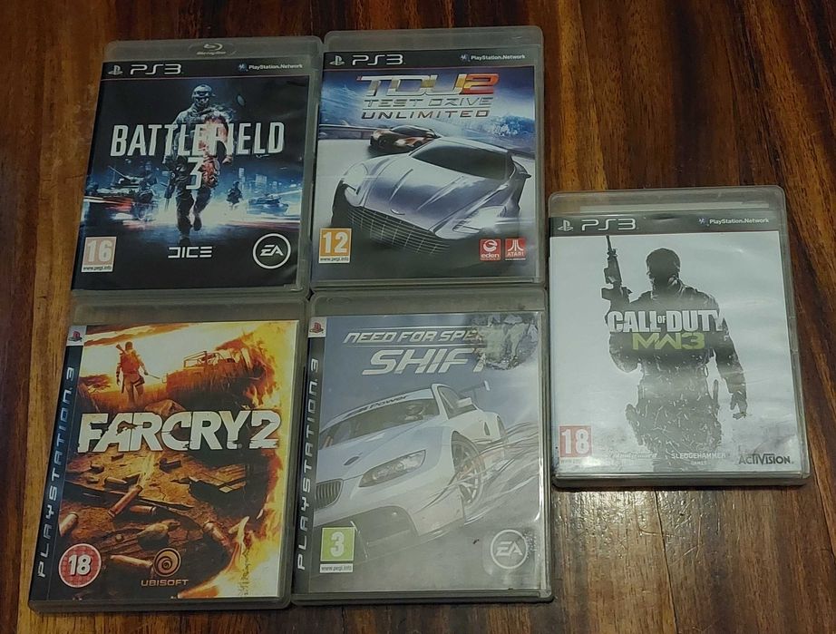 Jogos PS3 em excelente estado