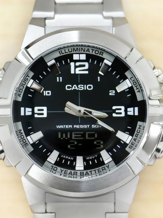 Мужские часы Casio AMW-870D-1A ! Оригинал! Фирменная гарантия 2 года!