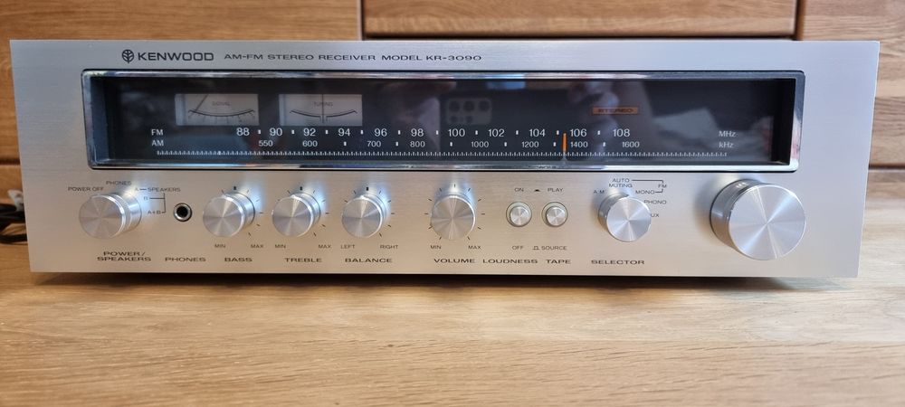 Amplituner Kenwood KR-3090,vintage  ładny klasyk , Wawa
