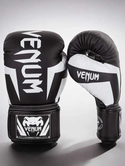 Боксерские перчатки Venum венум 10 12 oz унций боксерські рукавиці