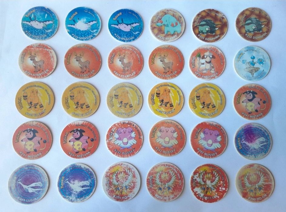 Pokemon Tazos 3 - venda à unidade
