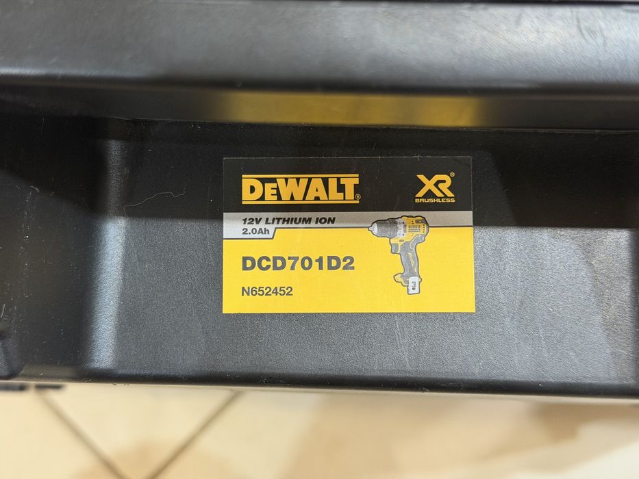 Кейс Оригінальний DeWALT DCD701D2 / TSTAK