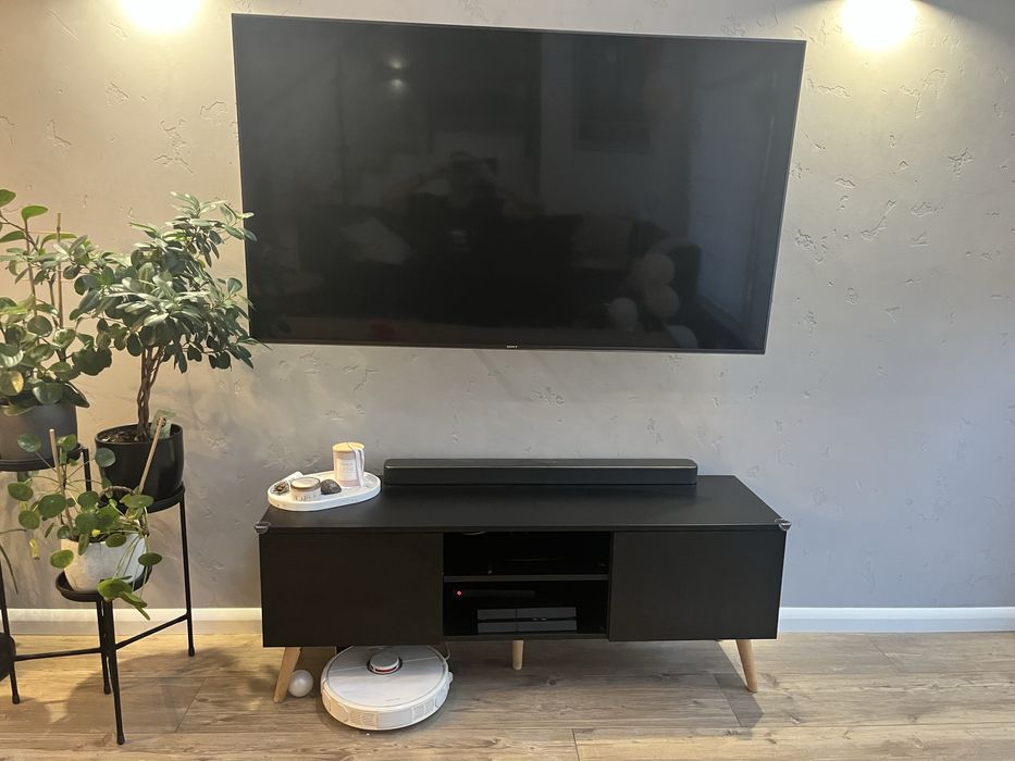 Szafka rtv, pod telewizor czarna