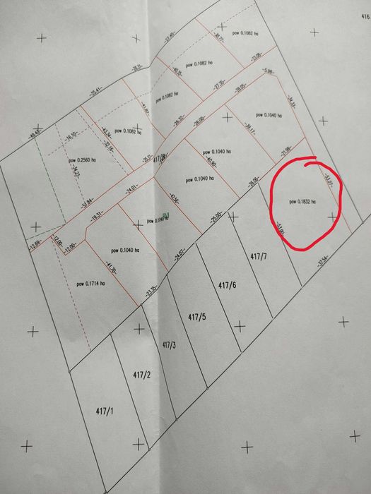 Działka budowlana pod lasem - gm. CEKÓW KOLONIA - m. PLEWNIA NOWA