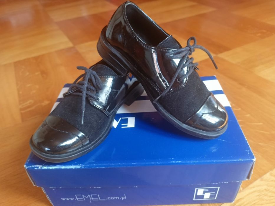 Buciki eleganckie do garnituru EMEL