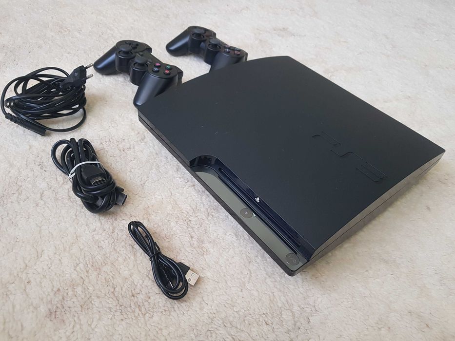 Приставка SonyPlayStation3Slim500Gb PS3GTA5MortalKombatMinecraft50ігор