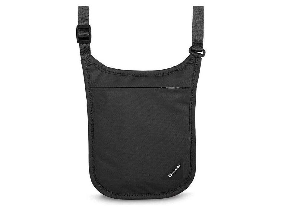 Portfel antykradzieżowy na szyję Coversafe V75 Czarny