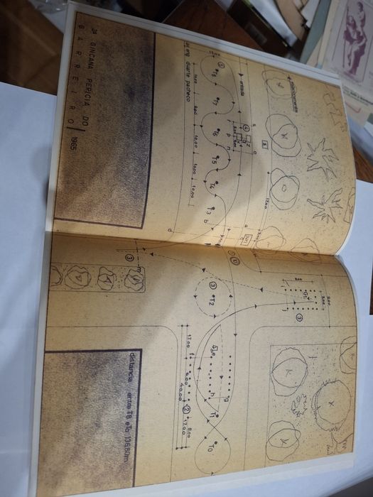 Automobilismo 1965 gincana perícia Barreiro com ficha inscrição