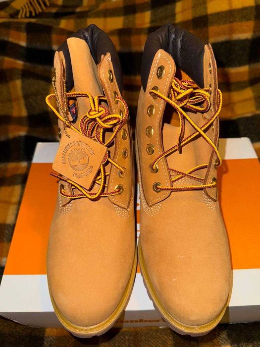 Botas Timberland Premium 6-Inch Waterproof Boots – Wheat | 100% Autênticas