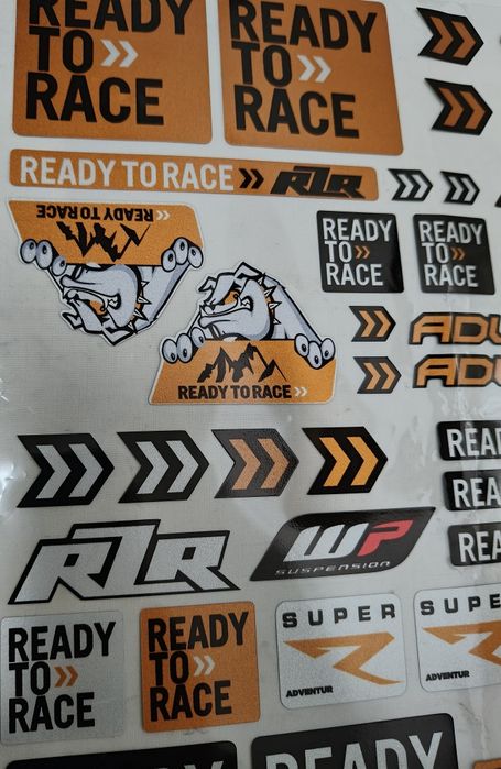 Pack de Autocolantes Adesivos para Ktm - Adventure