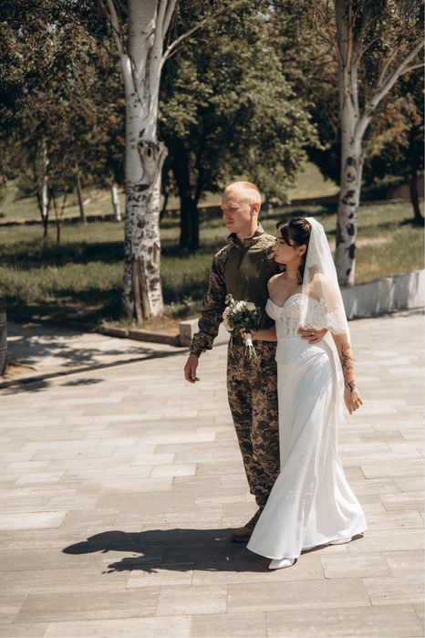 Сатинова спідниця довга