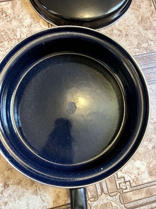 Сковорідки, кастрюлі, гусятниці