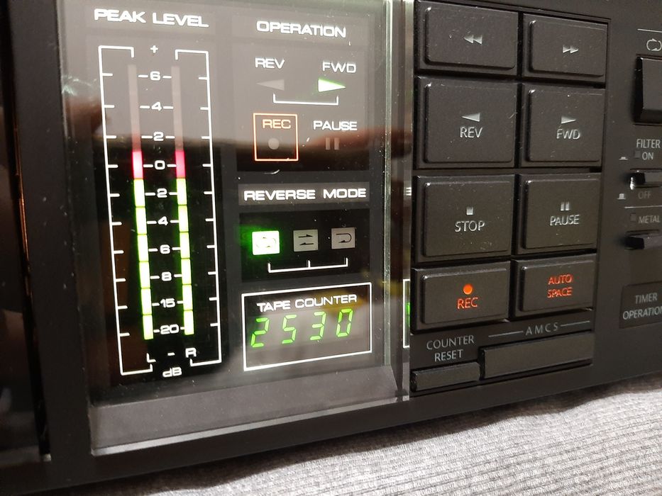 ONKYO INTEGRA TA R 77 deck cassetes top line