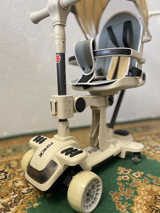 Продам дитячий самокат 3в1 з сидінням