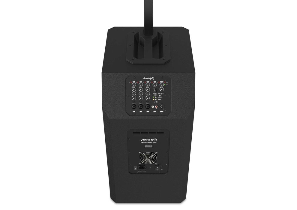 Sistema PA Ativo Audibax Detroit 1000X DSP | Som Profissional Compacto