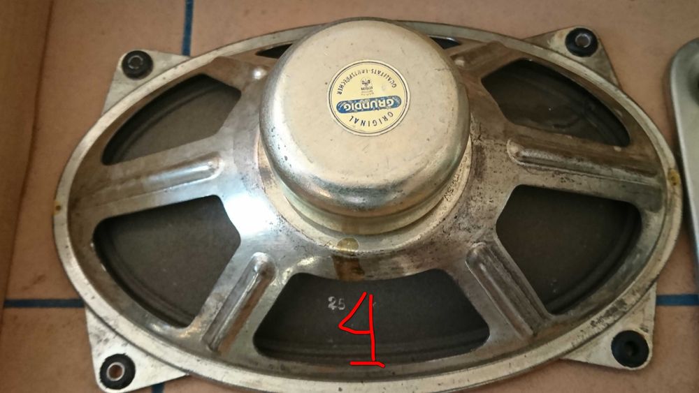 Динамики широкополосные Grundig EGB винтаж