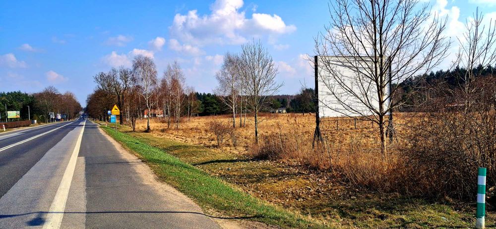Działka budowlana przy drodze wojewódzkiej nr.482 – Mikołajówek gm. Łask