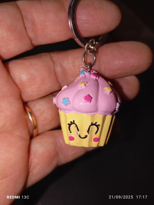 Porta chaves cupcake