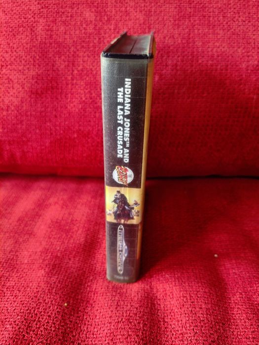 Capa e caixa só SEGA Megadrive Indiana Jones