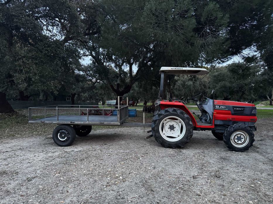 Reboque agrícola 1500kg novo robusto