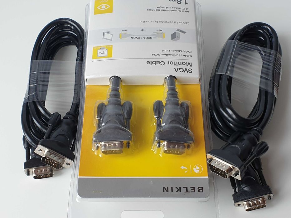 кабель VGA to VGA Belkin F2N028cp3M 3м
