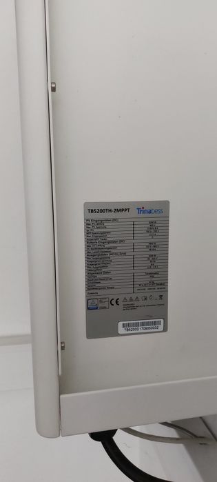 Trina trifasico  5.5kw, com baterias Litio