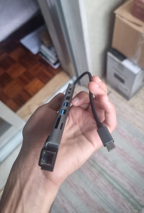 Adapatador | HUB | USB C | 8 em 1 |