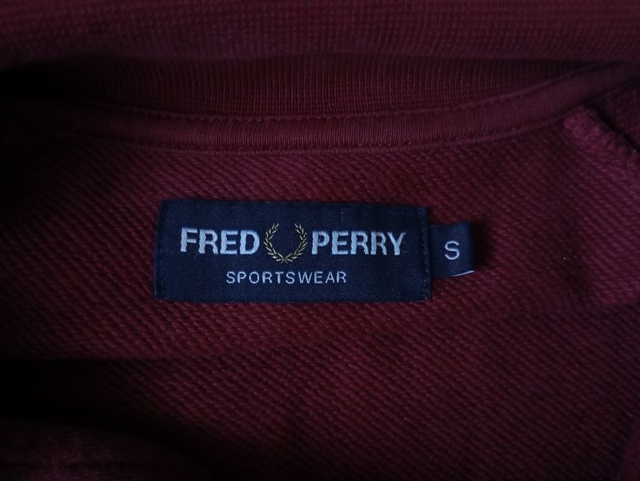 Оригінальний 1/3 зіп Fred Perry S