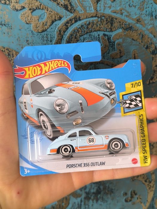 Porsche 356 outlaw gulf hot wheels