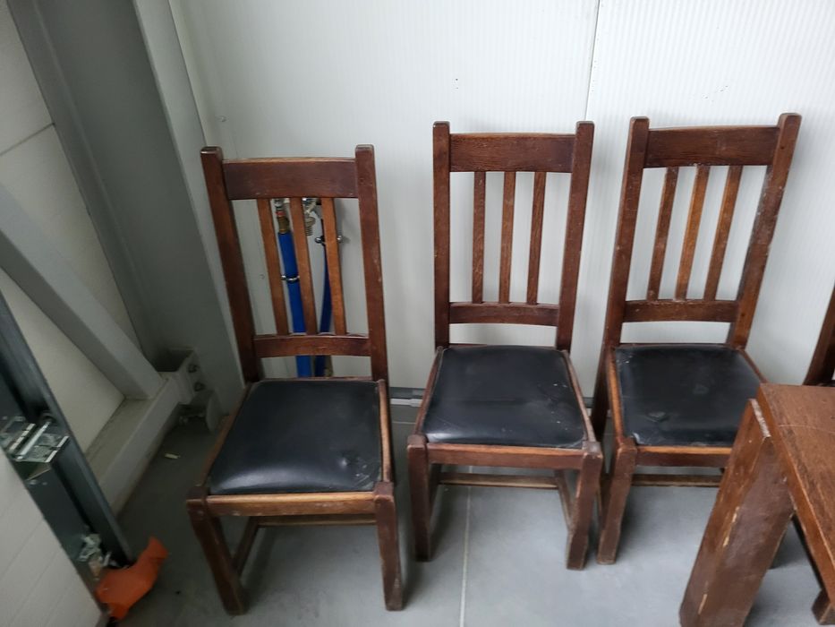 Stół drewniany + 4 krzesła