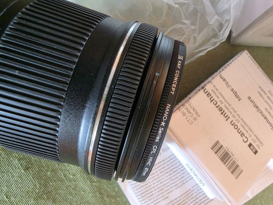 Objetiva Canon EF-S 10-18mm como nova com extras