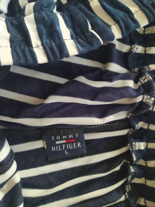 Spodnie w paski Tommy hilfiger