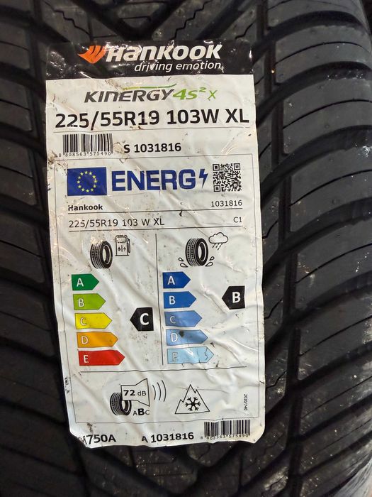 Hankook Kinergy 2 szt. 4S2 H750A 225/55 R19 103 W XL