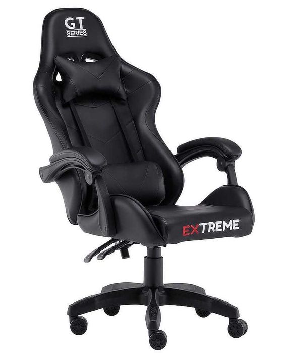 Fotel Gamingowy do komputera Extreme GT Black
