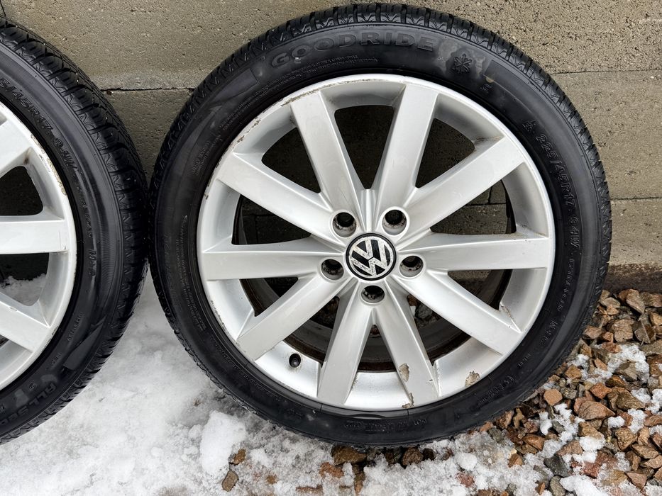 Alufelgi 5x112 vw touran 17