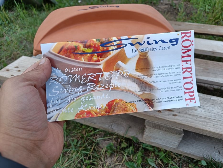 Romertopf Swing garnek rzymski gliniany oryginalny