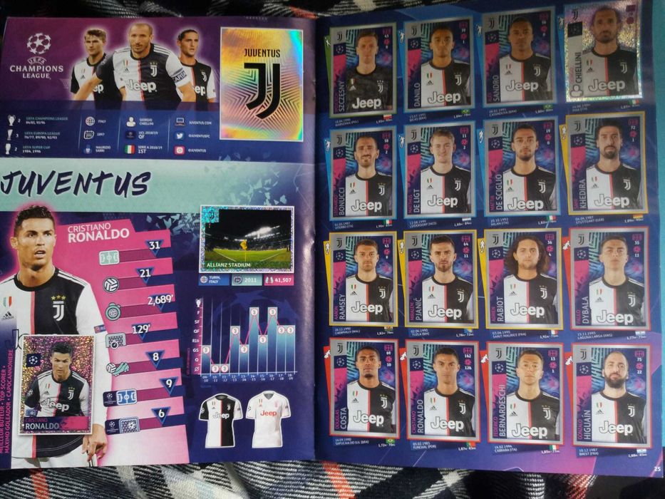 Caderneta Futebol Completa Champions League 2019/20 (Toops)