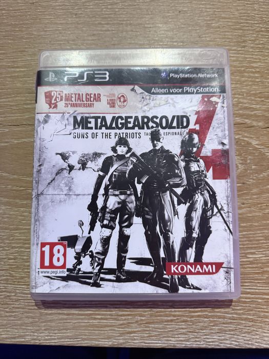 Metal gear solid 25 th anniversary Gra PlayStation 3 PS3