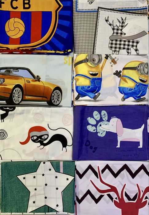 Акція! Наволочки 50* 70 , коттон.  Безкоштовна  доставка від 3 пар!