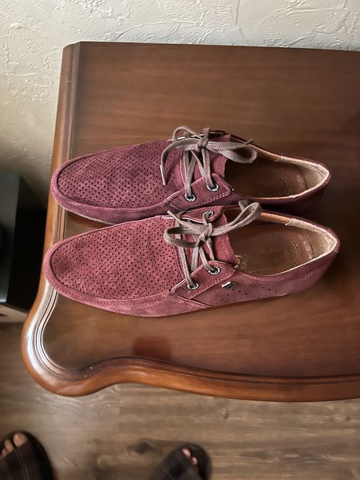 Кожані мокасини туфлі на підлітка