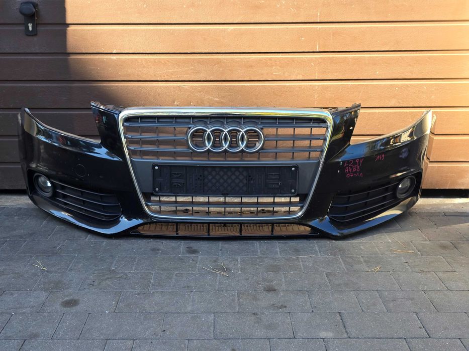 Zderzak przedni przód Audi A4 B8 07-11 zwykły LZ9Y