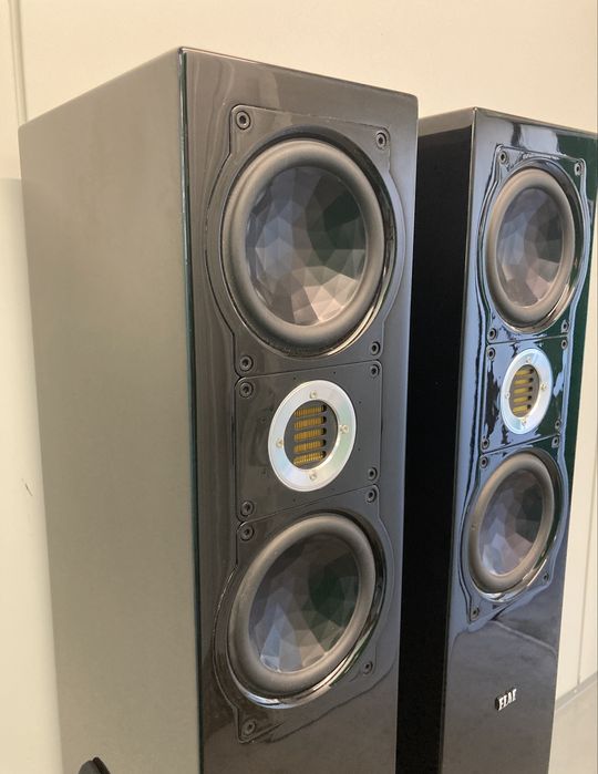 ELAC FS 257 - HI-END JET Technologia - Made in Germany - czarny lakier